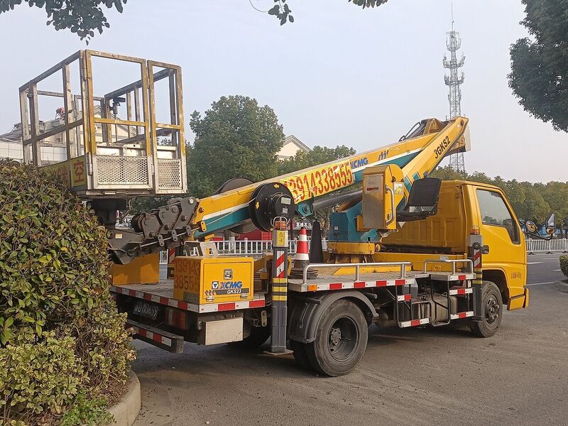 Nacelle sur camion